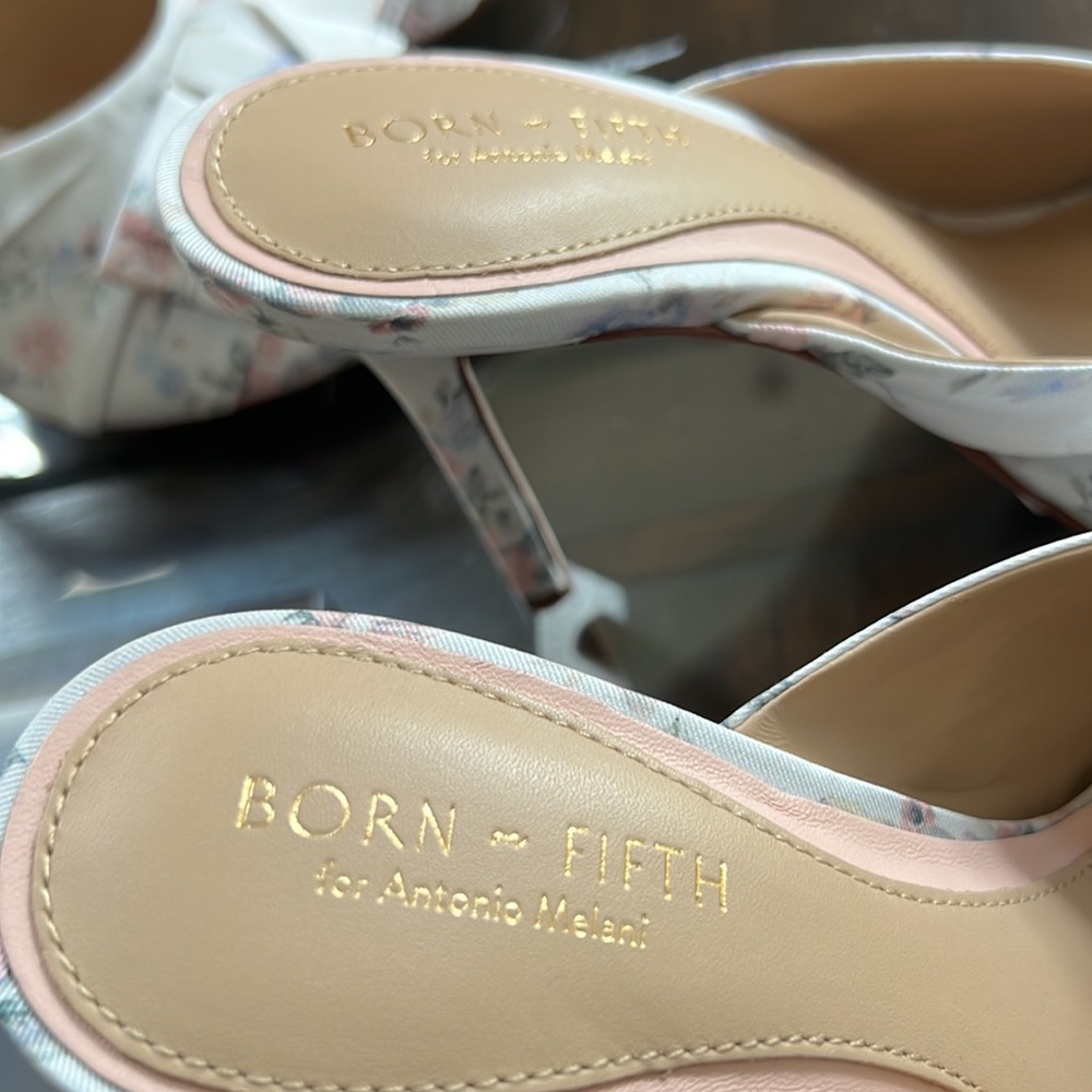 Antonio Melani x Born on Fifth Arden Floral Bow Family Matching Dress Sandals - Picture 7 of 16